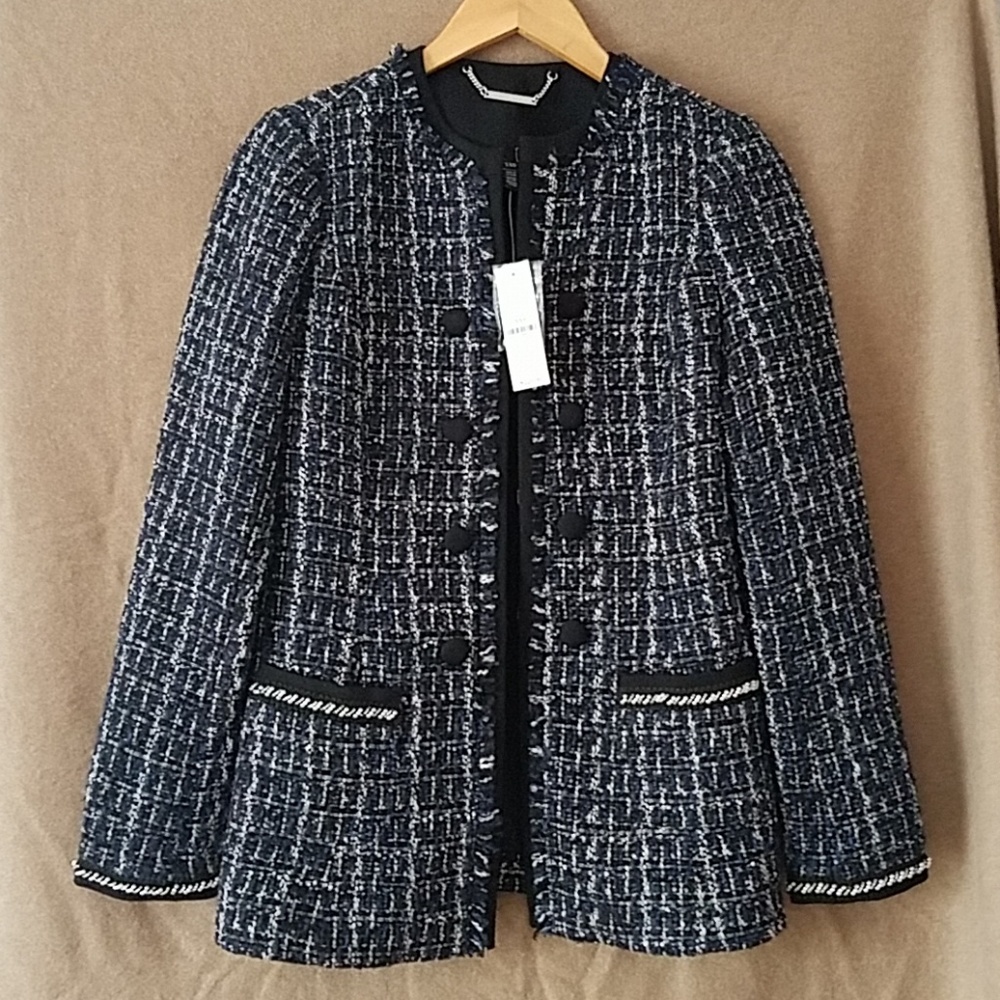 White House black market blazer and skirt